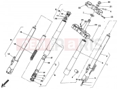 DUCATI 2002 Monster 400 FRONT FORK » FRONT SUSPENSION