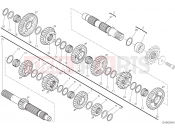 DUCATI 2022 STREETFIGHTER V2 GEAR BOX [MOD:SFV2]
