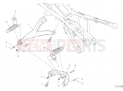 DUCATI 2022 STREETFIGHTER V2 REAR FOOTREST [MOD:SFV2]