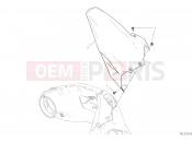 DUCATI 2022 STREETFIGHTER V2 REAR MUDGUARD [MOD:SFV2]