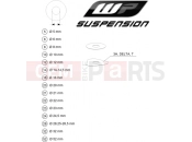 HUSABERG 2009 Offroad FE 450 (2375I3) [US] WP SHIMS FOR SETTING