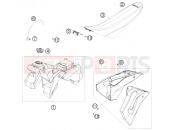 HUSABERG 2009 Offroad FE 450 (2375I3) [US] TANK, SEAT|Frame|07