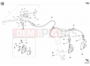 DUCATI Monster 620 FRONT BRAKE SYSTEM » BRAKING SYSTEM
