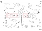 DUCATI Superbike 748 E WORKSHOP SERVICE TOOLS, FRAME » FRAME