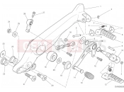 DUCATI 2022 Scrambler Icon FOOTRESTS, LEFT
