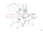 DUCATI 2022 Scrambler Icon Dark FRONT BRAKE PUMP [MOD:SCR800DK]
