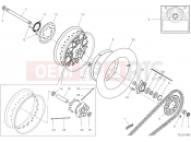 DUCATI 2022 Scrambler Nightshift REAR WHEEL [MOD:SCR800NS]