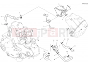 DUCATI 2022 Scrambler Nightshift SECONDARY AIR SYSTEM [MOD:SCR800NS]