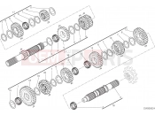 DUCATI 2022 Scrambler Desert Sled GEAR BOX