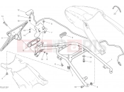 DUCATI 2022 Scrambler Desert Sled PLATE HOLDER