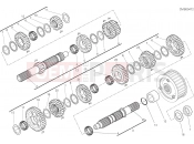 DUCATI 2022 XDiavel S GEAR BOX