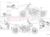 DUCATI 2022 XDiavel Dark WARNING LABELS [XST:JAP]