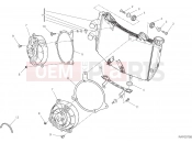 DUCATI 2023 DesertX WATER COOLER