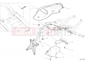 DUCATI 2023 DesertX REAR MUDGUARD