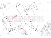 DUCATI 2023 DesertX EXHAUST SILENCER