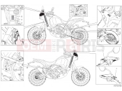 DUCATI 2023 DesertX POSITIONING PLATES [XST:JPN]
