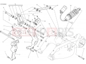 DUCATI 2022 XDiavel Nera REAR SHOCK ABSORBER
