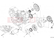 DUCATI 2023 Hypermotard 950 RVE ELECTRIC STARTING AND IGNITION