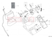 DUCATI 2023 Monster Plus BATTERY HOLDER [XST:JPN]