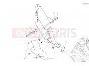 DUCATI 2023 Monster Plus EXHAUST SILENCER