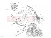 DUCATI 2023 Monster Plus REAR FRAME COMP.