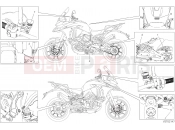 DUCATI 2023 Multistrada V4 POSITIONING PLATES [XST:JPN]