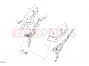 DUCATI 2023 Multistrada V2 S SIDE BODY PANELS