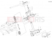 DUCATI 2023 Multistrada V2 STEERING HEAD BASE ASSEMBLY