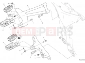 DUCATI 2023 Multistrada V2 FOOTRESTS, RIGHT