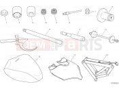 DUCATI 2023 Panigale V4 SP2 WORKSHOP SERVICE TOOLS (FRAME)