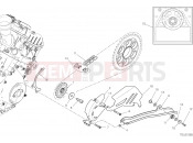 DUCATI 2023 Panigale V4 S FRONT SPROCKET - CHAIN [XST:AUS]