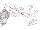 DUCATI 2023 Panigale V4 S REAR SWINGING ARM