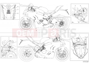DUCATI 2023 Panigale V4 S POSITIONING PLATES [XST:JPN]