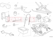 DUCATI 2023 Panigale V2 WORKSHOP SERVICE TOOLS (FRAME)