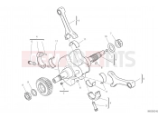 DUCATI 2023 Scrambler 1100 Dark Pro CONNECTING RODS