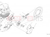 DUCATI 2023 Scrambler 1100 Dark Pro FRONT SPROCKET - CHAIN