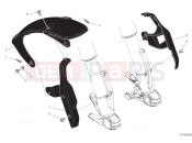 DUCATI 2023 Scrambler 1100 Dark Pro FRONT MUDGUARD