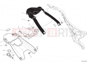 DUCATI 2023 Scrambler 1100 Dark Pro REAR MUDGUARD