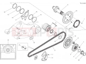 DUCATI 2023 Supersport 950 REAR WHEEL SPINDLE