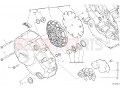 DUCATI 2023 XDiavel Dark CLUTCH COVER