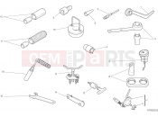 DUCATI Diavel Carbon WORKSHOP SERVICE TOOLS [MOD:DVLC]