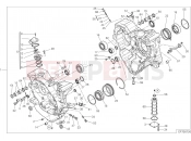DUCATI XDiavel HALF-CRANKCASES PAIR [MOD:XDIAVEL]