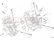 DUCATI 2016 Monster 821 Stripe HALF-CRANKCASES PAIR [MOD:M821 STR]