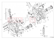 DUCATI 2016 Multistrada 1200 S D Air HALF-CRANKCASES PAIR [MOD:MS1200SA]