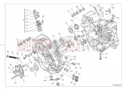 DUCATI 2018 Hypermotard 939 SP HALF-CRANKCASES PAIR [MOD:HYM939SP]