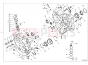 DUCATI Multistrada 1200 Enduro Pro HALF-CRANKCASES PAIR [MOD:MS1200EP]