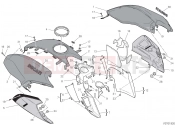 DUCATI 2020 Diavel S FAIRING [MOD:DVL1260S]