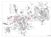DUCATI 2023 Hypermotard 950 RVE HALF-CRANKCASES PAIR