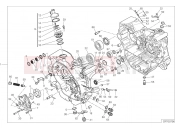 DUCATI 2023 Scrambler 1100 Dark Pro HALF-CRANKCASES PAIR