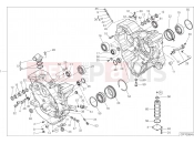 DUCATI 2023 XDiavel Dark HALF-CRANKCASES PAIR